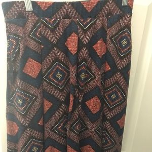 Patterned skirt